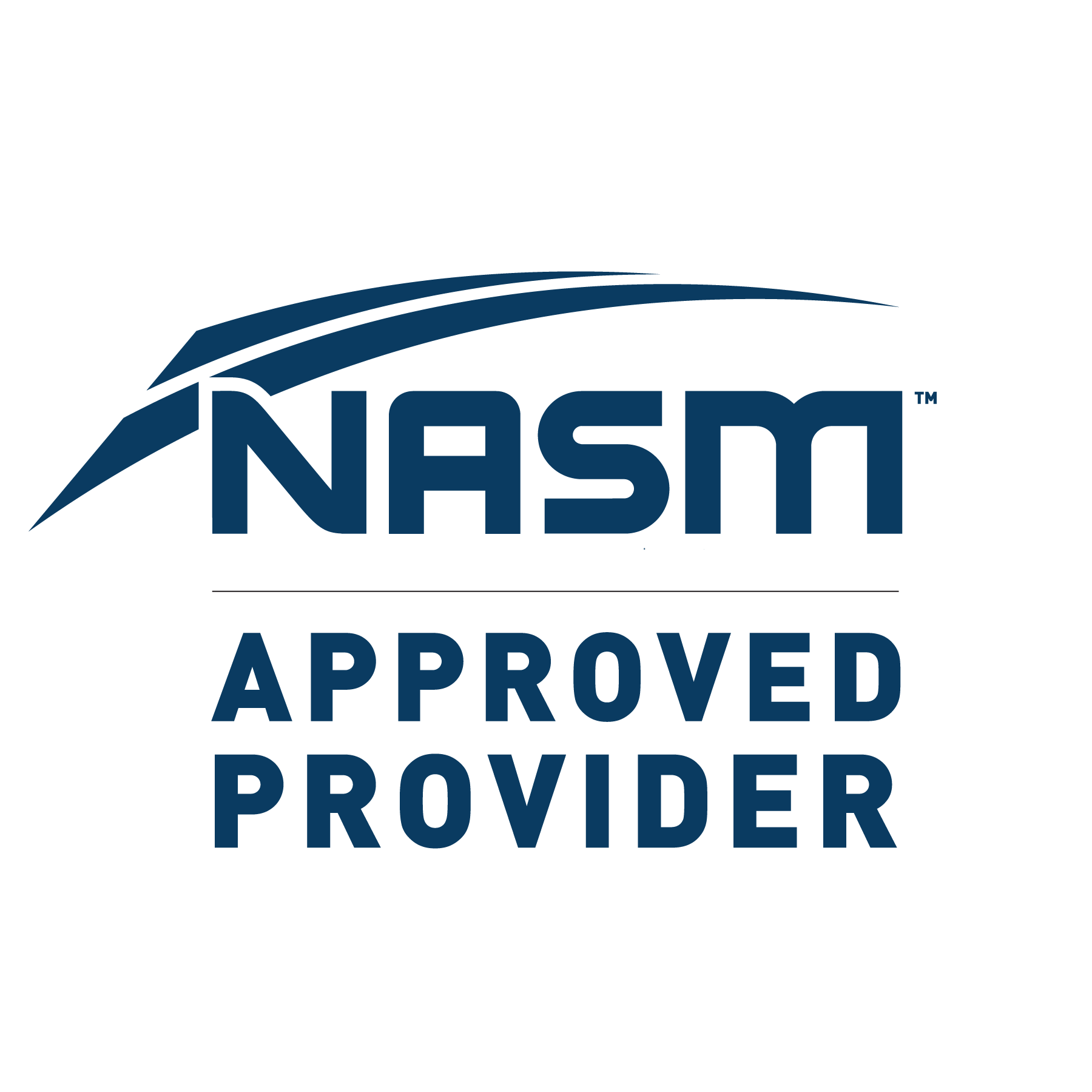 Logotipo de proveedor NASM